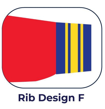 Rib design f