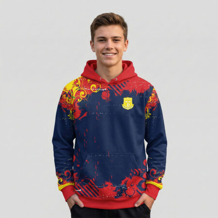 Sublimated Hoodies Customizable Fire Themed Design #001Â 