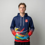 Au Students Sublimated Hoodies Customizable Design #009