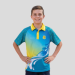 year 6 leaves sublimated polo SP-043