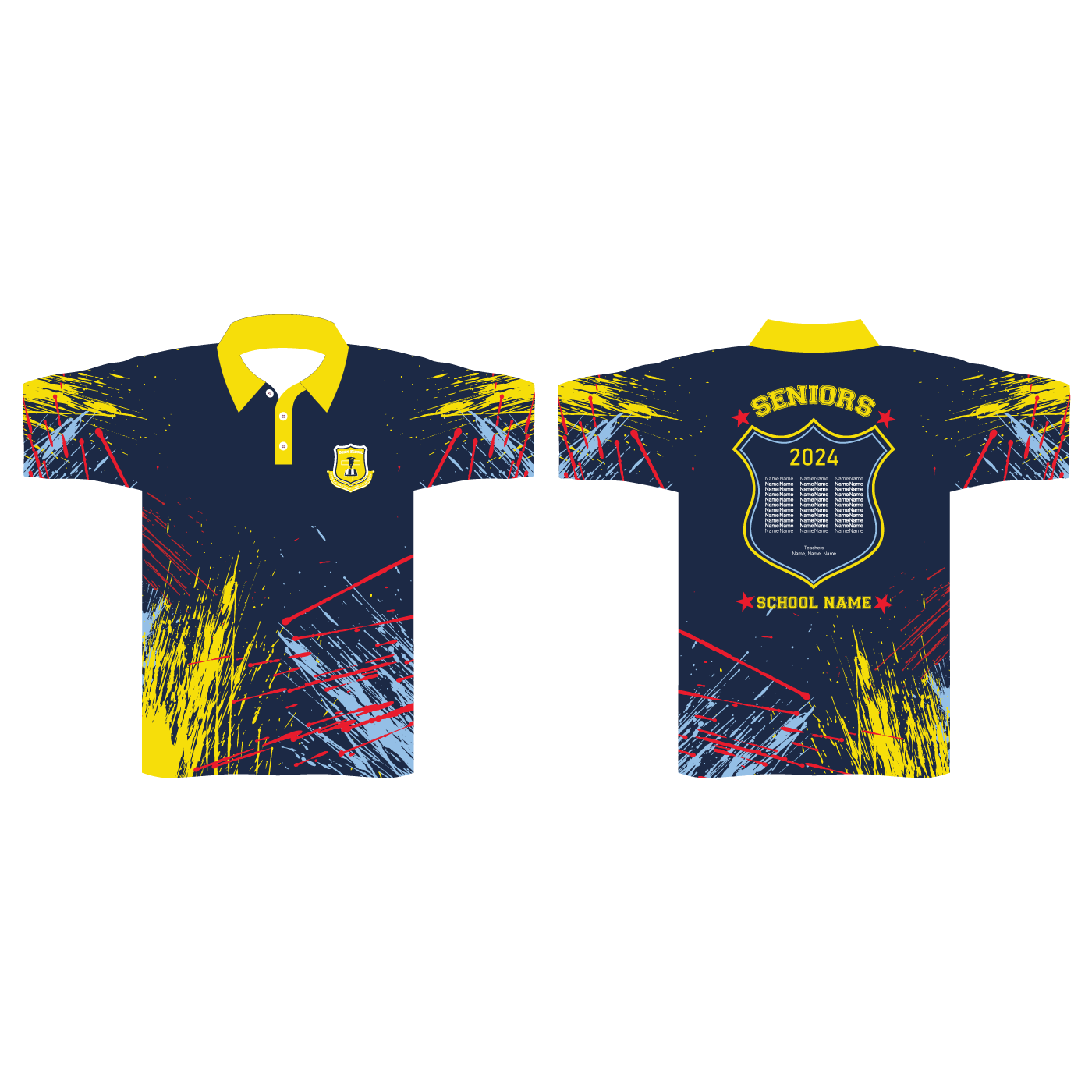 Year 6 Leavers Polo shirt Design #SP 075 | Briz Leavers
