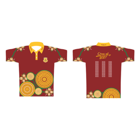 Year 6 Leavers Polo shirt Design #SP 161 - Artwork by Sam Williams