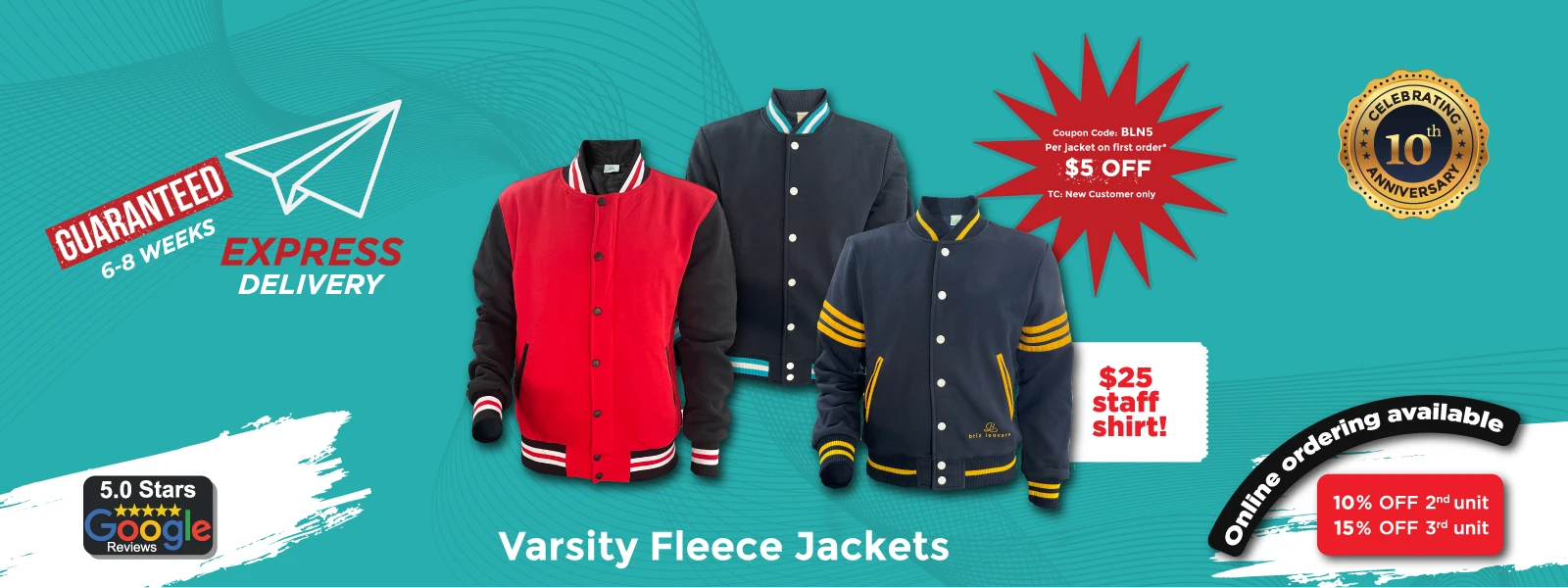 varsity jacket banner 1