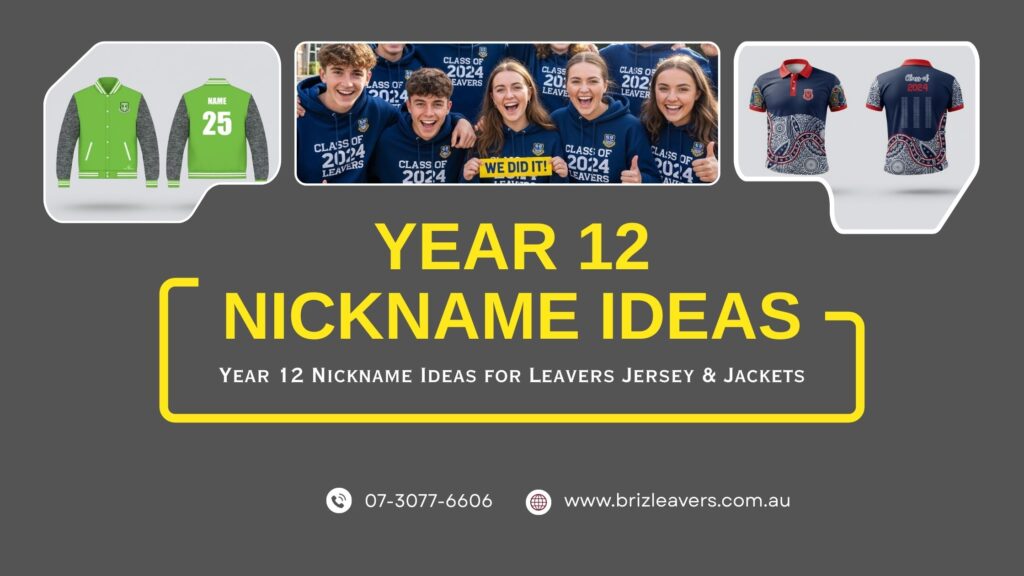 names for year 12 jerseys