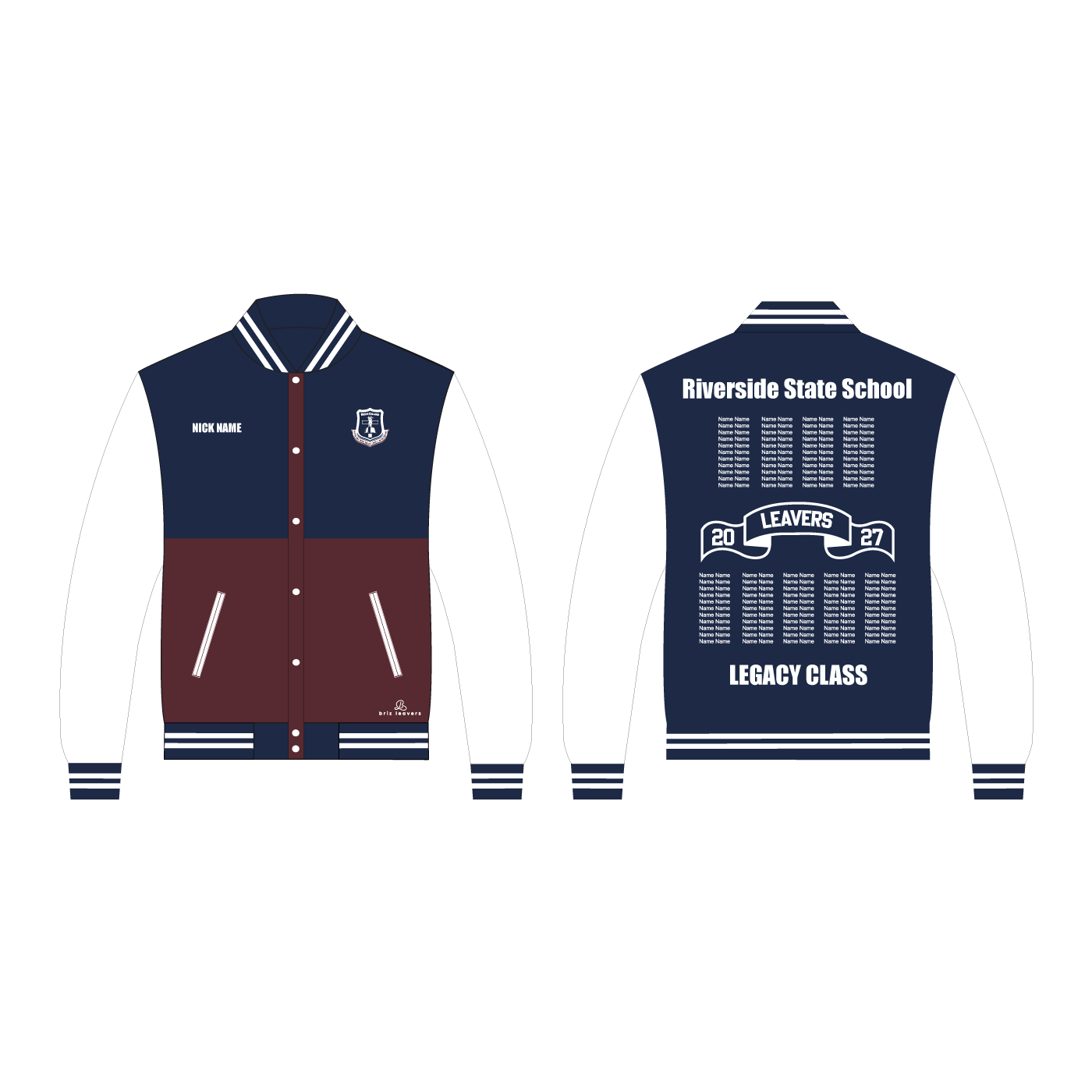 Custom Fleece Varsity Jackets