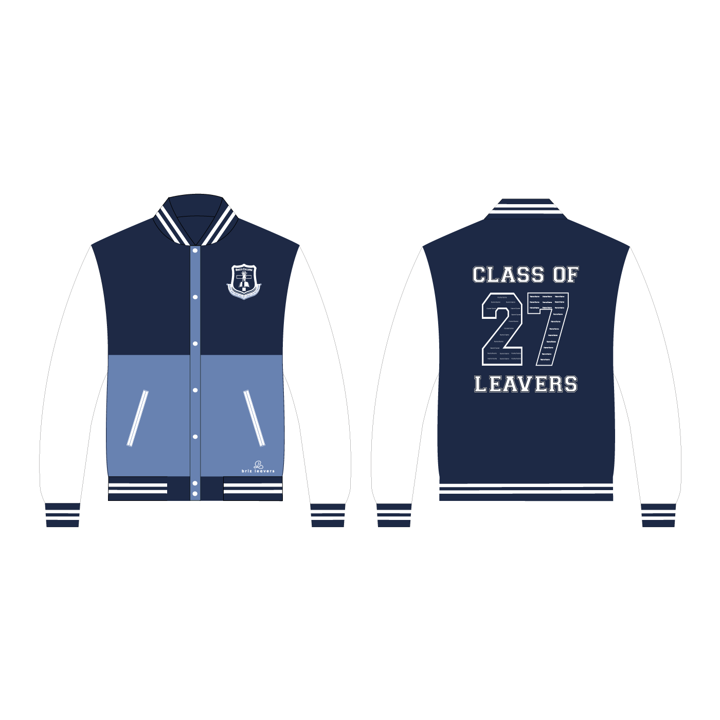 Custom Fleece Varsity Jackets