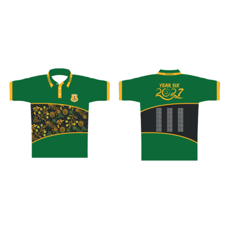 Year 6 Graduation Polo Shirt Design  #SP 224 - Artwork by Sam Williams