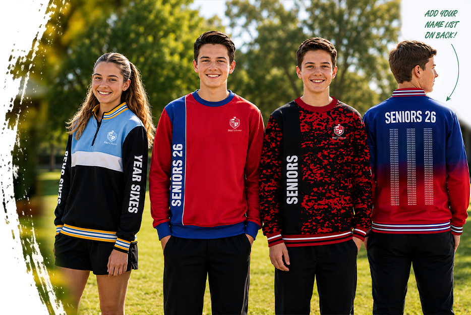 Custom School Leavers Apparel
