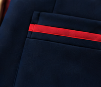 School-colour detailing